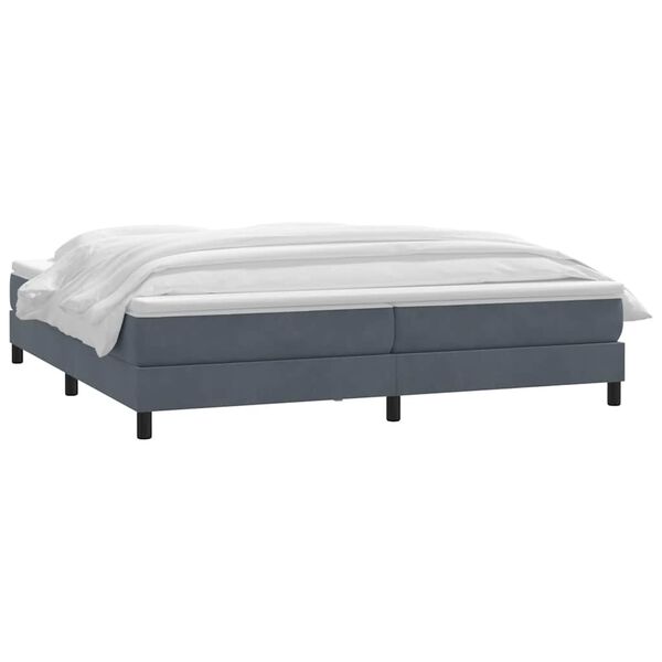 vidaXL &Kappa;&rho;&epsilon;&beta;ά&tau;&iota; Boxspring &mu;&epsilon; &Sigma;&tau;&rho;ώ&mu;&alpha; &Sigma;&kappa;&omicron;ύ&rho;&omicron; &Gamma;&kappa;&rho;&iota; 180x210 &epsilon;&kappa;. &Beta;&epsilon;&lambda;&omicron;ύ&delta;&iota;&nu;&omicron;
