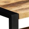 vidaXL Έπιπλο Τηλεόρασης 130 x 30 x 50 εκ. από Μασίφ Ξύλο Μάνγκο