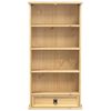 vidaXL Έπιπλο για CD Corona 52x17,5x103 εκ. από Μασίφ Ξύλο Πεύκου