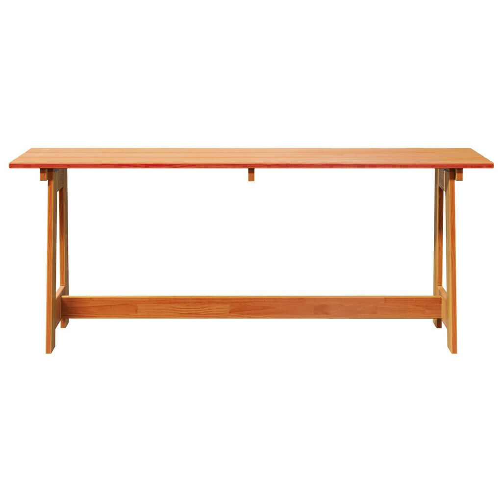 vidaXL Εξωτερικός Πάγκος Ακακίας 119x35x47 εκ. Μασίφ Ξύλο Πεύκου