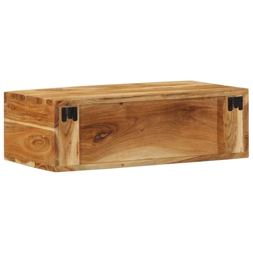vidaXL Επίτοιχο ντουλάπι τηλεόρασης 60x30x19 cm Μασίφ ξύλο ακακίας