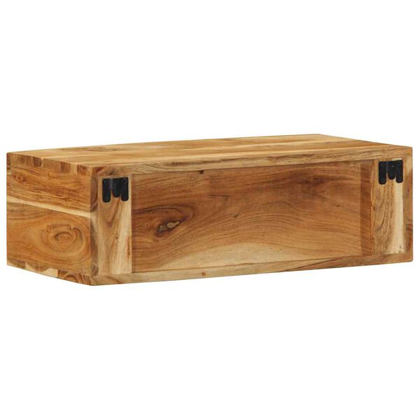 vidaXL Επίτοιχο ντουλάπι τηλεόρασης 60x30x19 cm Μασίφ ξύλο ακακίας