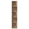 vidaXL Γωνιακό ντουλάπι Artisan Oak 33x33x165 cm Κατασκευασμένο ξύλο