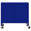 vidaXL Ντουλάπι Αποθήκευσης Ναυτικό Μπλε 60 x 35 x 56 εκ. από Ατσάλι