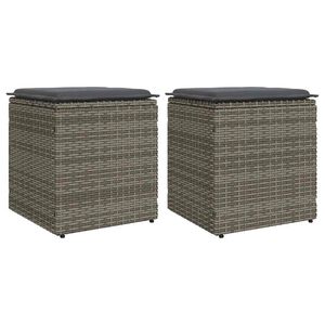 vidaXL &sigma;&kappa;&alpha;&mu;&pi;ό &kappa;ή&pi;&omicron;&upsilon; &mu;&epsilon; &mu;&alpha;&xi;&iota;&lambda;ά&rho;&iota;&alpha; 2 &tau;&epsilon;&mu;ά&chi;&iota;&alpha; &Gamma;&kappa;&rho;&iota; 40x40x43 cm