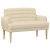 vidaXL Love seat &mu;&epsilon; &kappa;&omicron;&upsilon;&mu;&pi;&iota;ά &Kappa;&rho;&epsilon;&mu; 116 x 67 x 80 &epsilon;&kappa;. Ύ&phi;&alpha;&sigma;&mu;&alpha;