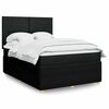 vidaXL &Kappa;&rho;&epsilon;&beta;ά&tau;&iota; Boxspring &mu;&epsilon; &Sigma;&tau;&rho;ώ&mu;&alpha; &Mu;&alpha;ύ&rho;&omicron; 160x200 &epsilon;&kappa;. &Upsilon;&phi;&alpha;&sigma;&mu;ά&tau;&iota;&nu;&omicron;