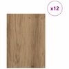 vidaXL Διακοσμητικές Πάνελ 12 pcs artisan δρυς 21 x 30 x 0.3 εκ