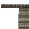 vidaXL Τραπέζι Κήπου Γκρι 100x55x73 εκ. Συνθετικό Ρατάν/Ξύλο Ακακίας