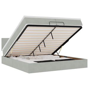 vidaXL &Omicron;&theta;&omega;&mu;&alpha;&nu;&iota;&kappa;ό &kappa;&rho;&epsilon;&beta;ά&tau;&iota; &mu;&epsilon; &sigma;&tau;&rho;ώ&mu;&alpha;&tau;&alpha; & LEDs &Alpha;&nu;&omicron;&iota;&chi;&tau;ό &gamma;&kappa;&rho;&iota; &Beta;&epsilon;&lambda;&omicron;ύ&delta;&omicron;