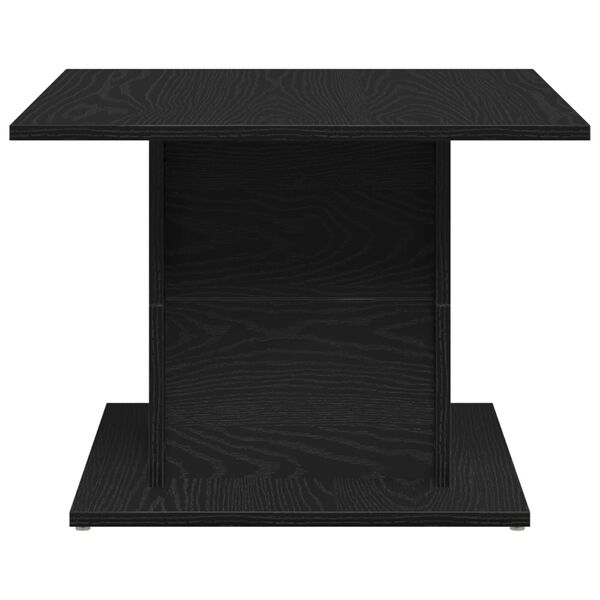 vidaXL Τραπεζάκι σαλονιού Μαύρη δρυς 55.5 x 55.5 x 40 cm