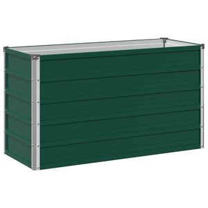 vidaXL &Upsilon;&psi;&omega;&mu;έ&nu;&omicron; &Kappa;&rho;&epsilon;&beta;ά&tau;&iota; &Kappa;ή&pi;&omicron;&upsilon; &Pi;&rho;ά&sigma;&iota;&nu;&omicron; 100 x 40 x 55 cm