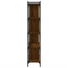 vidaXL Βιβλιοθήκη 5 Επιπέδων Καφέ Δρυς 76 x 32 x 158 εκ. Επεξ. Ξύλο