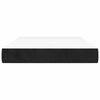 vidaXL Στρώμα με Pocket Springs Μαύρο 120x220x20 εκ. Βελούδινο