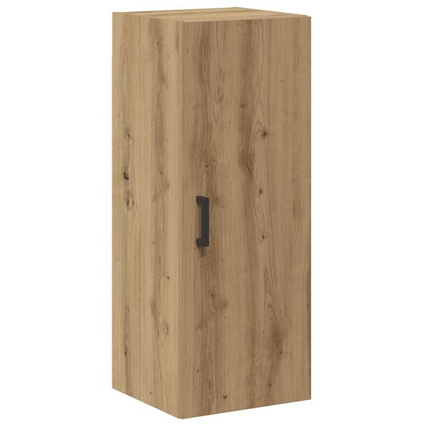 vidaXL Ντουλάπι Τοίχου Αρτισιανή Δρυς 34,5x34x90 εκ. από Επεξεργ. Ξύλο