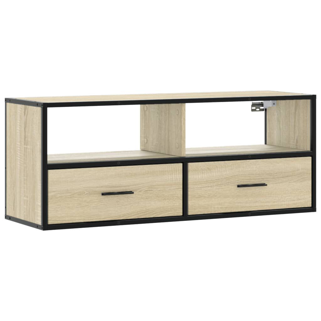 vidaXL Έπιπλο Τηλεόρασης Sonoma Δρυς 100x31x39,5 εκ. Επεξ. Ξύλο