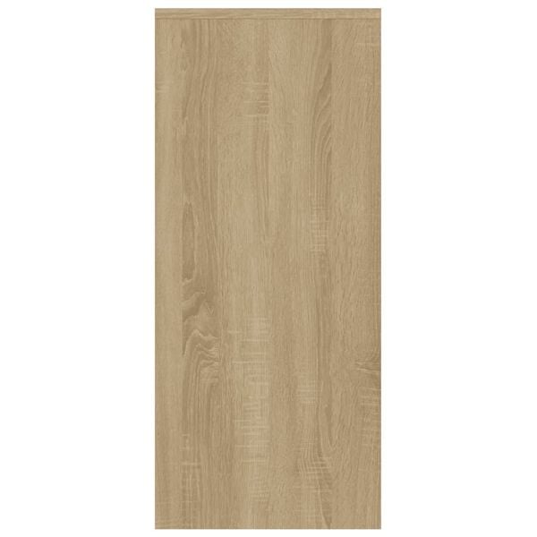 vidaXL Μπουφές Sonoma Δρυς 102x33x75 εκ. Επεξεργασμένο Ξύλο