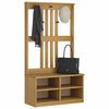 vidaXL Δέντρο χωλ "SANDNES" 87x40x159,5 εκ. Πεύκο μασίφ ξύλο