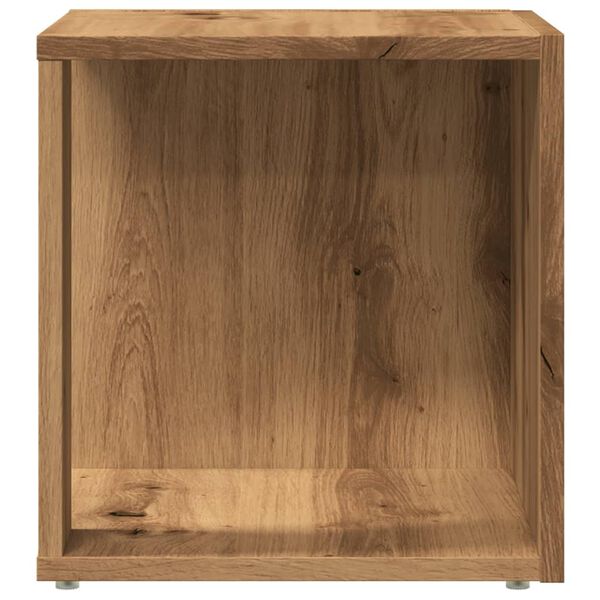 vidaXL Βοηθητικό Τραπέζι Αρτισιανή Δρυς 33x33x34 εκ. Επεξ. Ξύλο