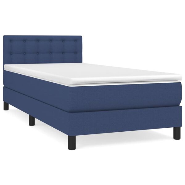 vidaXL &Kappa;&rho;&epsilon;&beta;ά&tau;&iota; Boxspring &mu;&epsilon; &Sigma;&tau;&rho;ώ&mu;&alpha; &Mu;&pi;&lambda;&epsilon; 80x200 &epsilon;&kappa;. &Upsilon;&phi;&alpha;&sigma;&mu;ά&tau;&iota;&nu;&omicron;