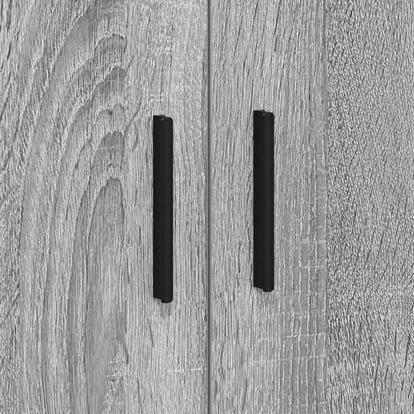 vidaXL Ντουλάπα Αποθήκευσης Γκρι Sonoma 108x41x40 εκ. Επεξεργασμένο ξύλο