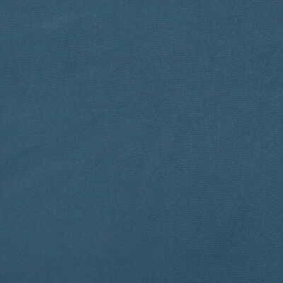 vidaXL Κεφαλάρια Κρεβατιού 2 τεμ.Σκούρο Μπλε 90x5x78/88 εκ. Βελούδινο