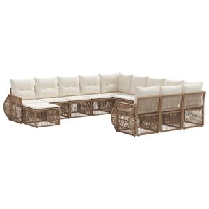 vidaXL &Sigma;&epsilon;&tau; &Kappa;&alpha;&nu;&alpha;&pi;έ &Kappa;ή&pi;&omicron;&upsilon; 12 pcs &Mu;&pi;&epsilon;&zeta; &sigma;&upsilon;&nu;&theta;&epsilon;&tau;&iota;&kappa;ό &rho;&alpha;&tau;ά&nu;