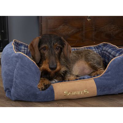 Scruffs Κρεβάτι / Κάθισμα Σκύλου Highland Μπλε XL