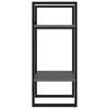 vidaXL Βιβλιοθήκη με 2 Ράφια Γκρι 40 x 30 x 70 εκ. από Επεξ. Ξύλο