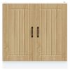 vidaXL Ντουλάπι βάσης νεροχύτη "Lucca" Sonoma Oak Engineered Wood