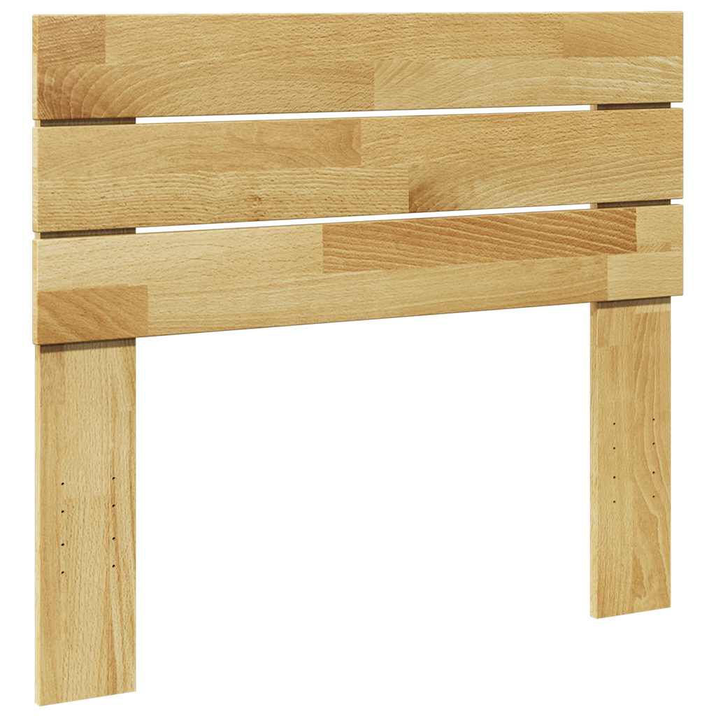 vidaXL κεφαλάρι 75 cm μασίφ ξύλο δρυς