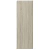 vidaXL Παπουτσοθήκη Sonoma Δρυς 54x34x100,5 εκ. από Επεξεργασμένο Ξύλο