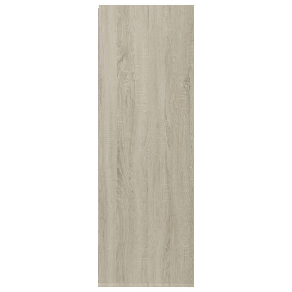 vidaXL Παπουτσοθήκη Sonoma Δρυς 54x34x100,5 εκ. από Επεξεργασμένο Ξύλο