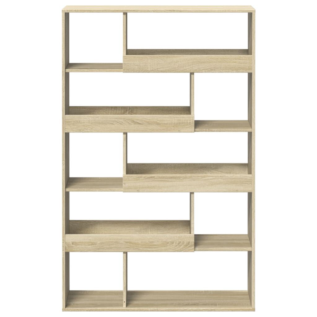 vidaXL Βιβλιοθήκη/Διαχωριστικό Χώρου Δρυς 100x33x156,5 εκ. Επεξ. Ξύλο