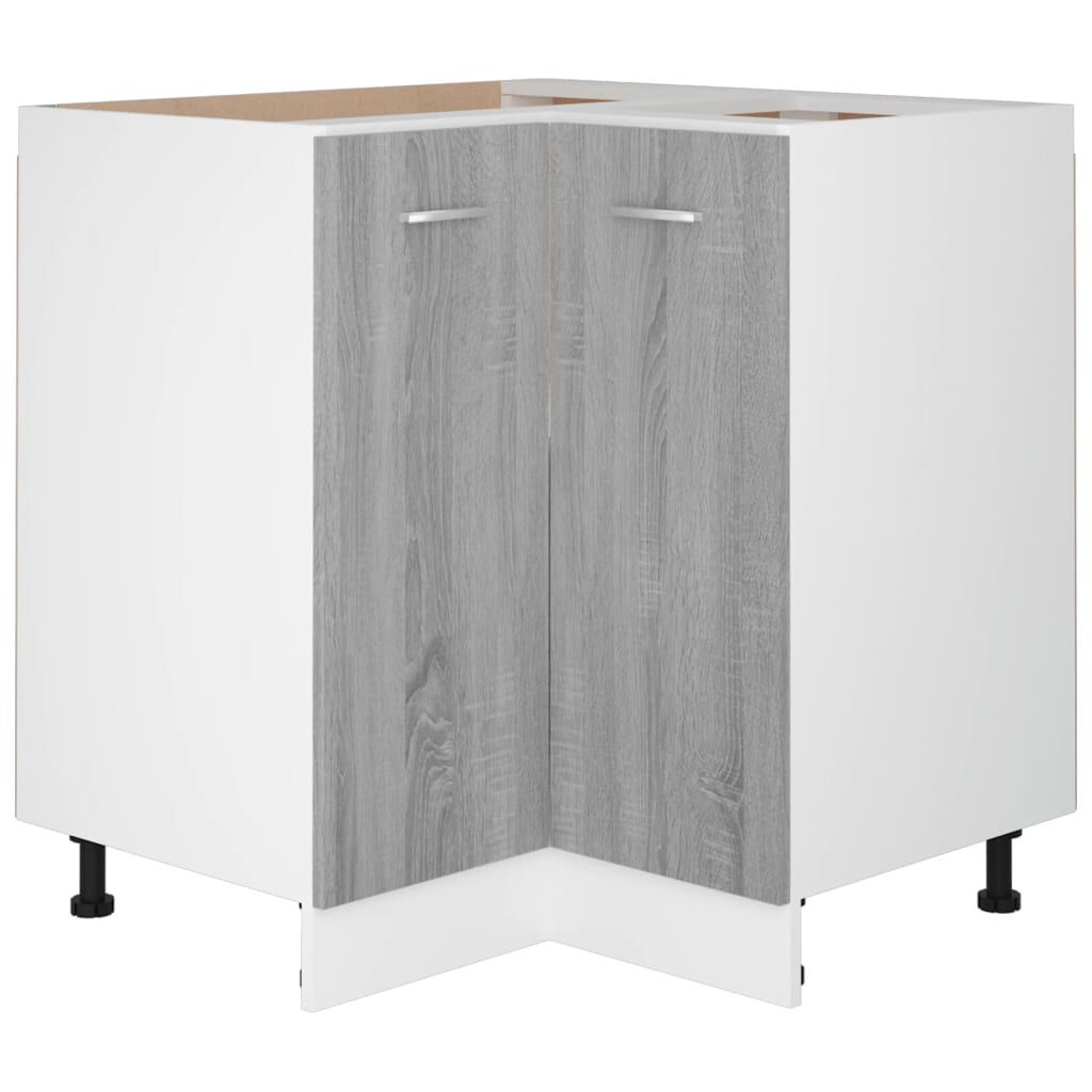 vidaXL Ντουλάπι Κουζίνας Lyon Γκρι sonoma75,5x75,5x81,5εκ.