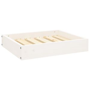 vidaXL &Kappa;&rho;&epsilon;&beta;ά&tau;&iota; &Sigma;&kappa;ύ&lambda;&omicron;&upsilon; &Lambda;&epsilon;&upsilon;&kappa;ό 51,5 x 44 x 9 &epsilon;&kappa;. &alpha;&pi;ό &Mu;&alpha;&sigma;ί&phi; &Xi;ύ&lambda;&omicron; &Pi;&epsilon;ύ&kappa;&omicron;&upsilon;