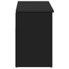 Πάγκος παπουτσιών vidaXL Μαύρο 102x30,5x45 cm Κατασκευασμένο ξύλο