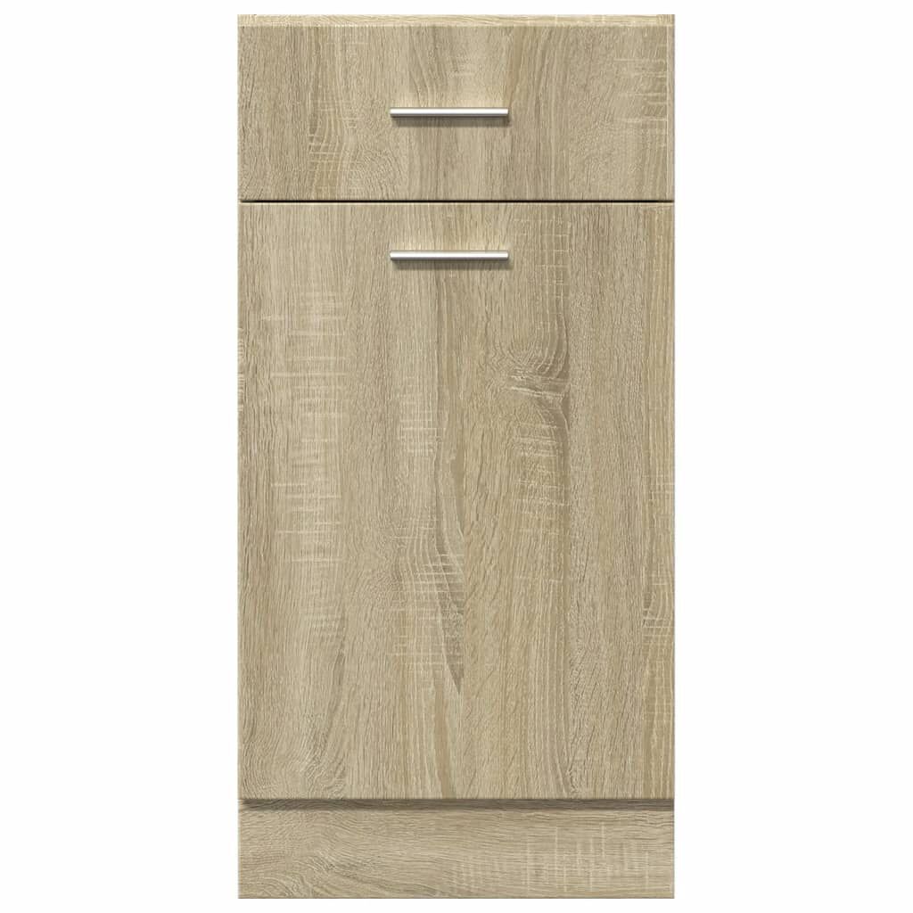 vidaXL Ντουλάπι με Συρτάρι Lyon Sonoma Δρυς 40x46x81,5 εκ. Επεξ. Ξύλο