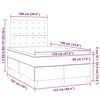 vidaXL &Kappa;&rho;&epsilon;&beta;ά&tau;&iota; Boxspring &mu;&epsilon; &Sigma;&tau;&rho;ώ&mu;&alpha; &Sigma;&kappa;&omicron;ύ&rho;&omicron; &Mu;&pi;&lambda;&epsilon; 120x190 &epsilon;&kappa;. &Beta;&epsilon;&lambda;&omicron;ύ&delta;&iota;&nu;&omicron;