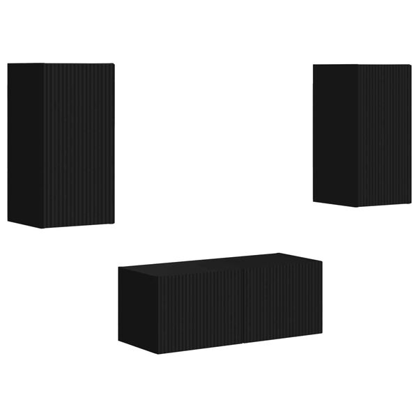 vidaXL &Sigma;&epsilon;&tau; &epsilon;&pi;ί&pi;&lambda;&omicron;&upsilon; &tau;&eta;&lambda;&epsilon;ό&rho;&alpha;&sigma;&eta;&sigmaf; &Epsilon;&pi;&iota;&tau;&omicron;ί&chi;&iota;&omicron; 6 pcs &Mu;&alpha;ύ&rho;&omicron; &Epsilon;&pi;&epsilon;&xi;&epsilon;&rho;&gamma;&alpha;&sigma;&mu;έ&nu;&omicron; &xi;ύ&lambda;&omicron;