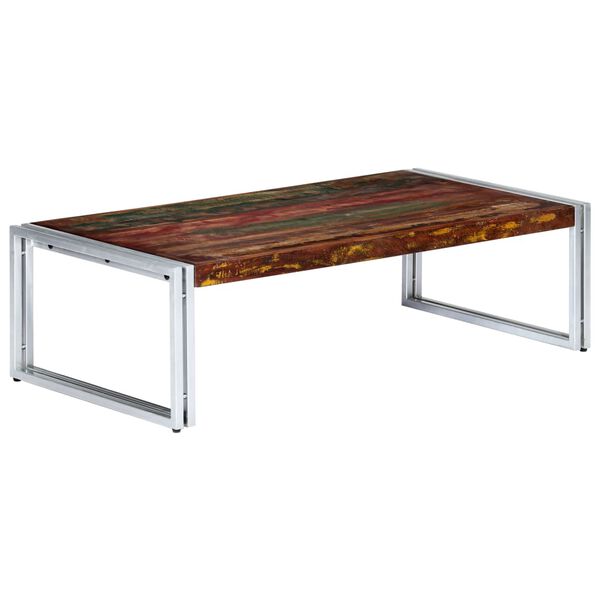 vidaXL Τραπεζάκι Σαλονιού 120 x 60 x 35 εκ. Μασίφ Ανακυκλωμένο Ξύλο