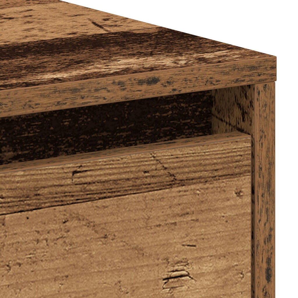 vidaXL Κομοδίνο Παλιό Ξύλο 45x34x44.5 εκ Επεξεργασμένο Ξύλο