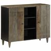 vidaXL Sideboard 90x33x75 cm &mu;&alpha;&sigma;ί&phi; &xi;ύ&lambda;&omicron; Mango