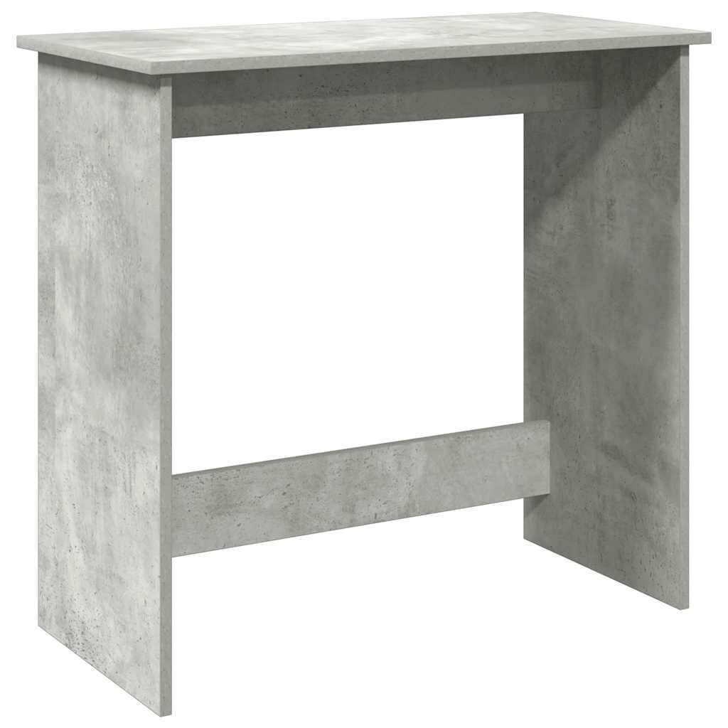 vidaXL Γραφείο Γκρι του Σκυροδέματος 80 x 40 x 75 εκ. από Μοριοσανίδα