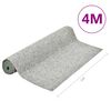 vidaXL Χλοοτάπητας Συνθετικός με Προεξοχές Γκρι 4 x 1 μ.