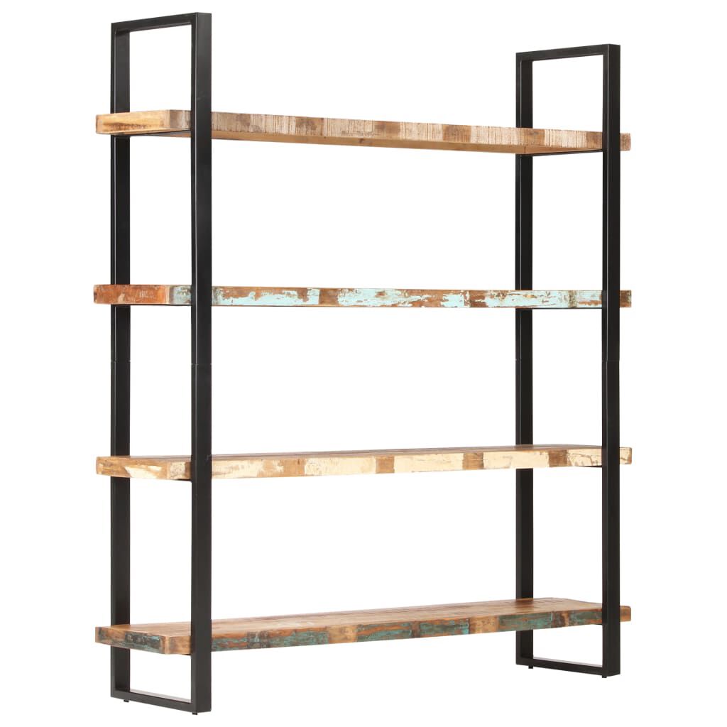 vidaXL Βιβλιοθήκη με 4 Επίπεδα 160x40x180 εκ. Μασίφ Ανακυκλωμένο Ξύλο