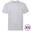 Fruit of the Loom T-shirt Original 10 τεμ. 3XL Βαμβακερά