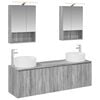 vidaXL &Sigma;&epsilon;&tau; &Nu;&tau;&omicron;&upsilon;&lambda;&alpha;&pi;&iota;ώ&nu; &Mu;&pi;ά&nu;&iota;&omicron;&upsilon; 5 pcs &Gamma;&kappa;&rho;&iota; Sonoma &Epsilon;&pi;&epsilon;&xi;&epsilon;&rho;&gamma;&alpha;&sigma;&mu;έ&nu;&omicron; &Xi;ύ&lambda;&omicron;