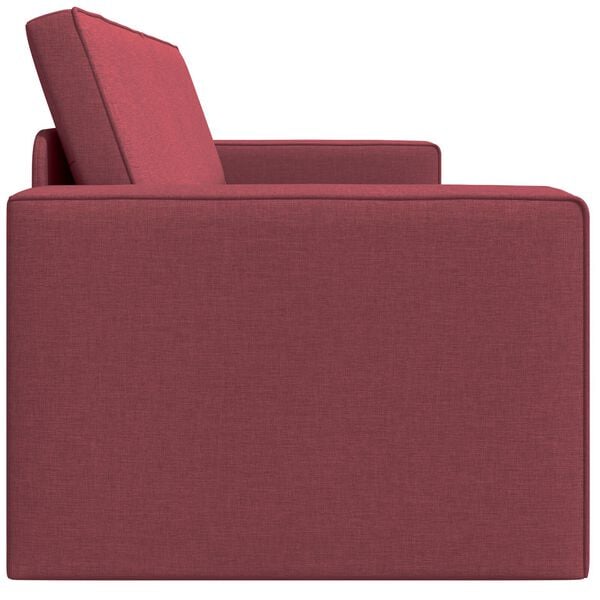 vidaXL Καναπέ-Κρεβάτι Μπορντό 245 x 78 x 77 εκ. ύφασμα
