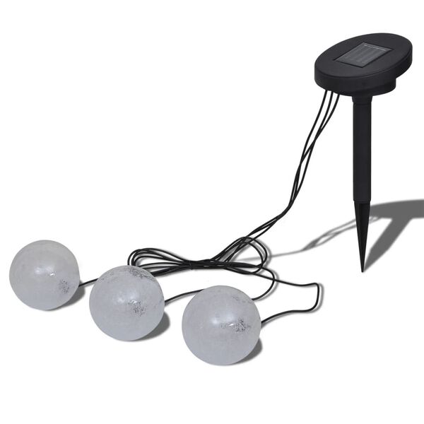 Ηλιακός γλόμπος που επιπλέει με 3 LED για λίμνες και πισίνες